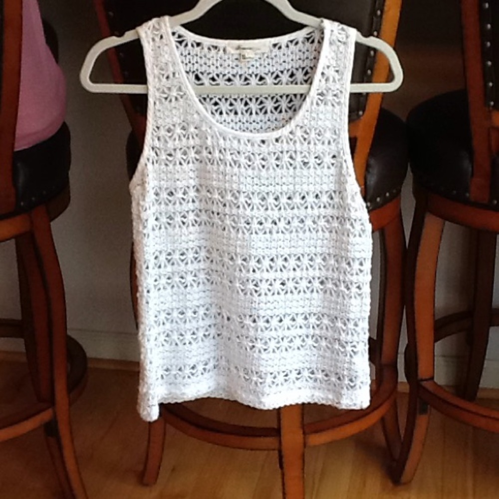 Forever 21 Knit mesh tank top